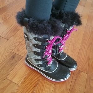 Sorel Tofino Boots nori/blush 8.5 🦄 Unicorn!!🦄
